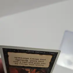 Magic: The Gathering Demonic Tutor Black Sorcery Revised Edition Douglas Shuler - Image 5