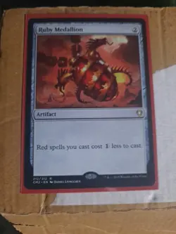 Ruby Medallion Commander Masters Foil - Image 1