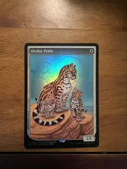 Ocelot Pride Textless Foil - Store Championship Winner Promo - MTG - Image 1