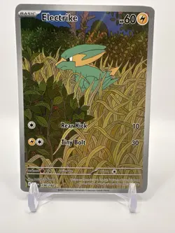 Pokemon TCG Electrike 196/182 Destined Rivals Near Mint Condition - Image 1