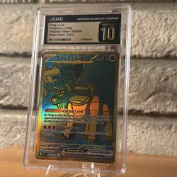 Pokemon Ting-Lu ex Hyper Rare Holo Paldean Fates CGC Pristine 10 244/091 Card - Image 1