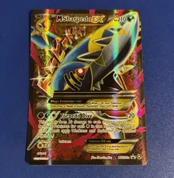 Pokemon M Sharpedo EX XY200A Mega Full Art Promo Alternate Art Holo Card - Image 1