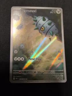 Ferroseed 148/086 NM – Illustration Rare – 2025 TCG Pokemon S&V White Flare - Image 1