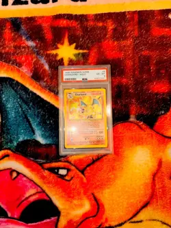 Pokemon TCG Charizard Base Set Holo Rare Card 4/102 PSA 6 - Image 4