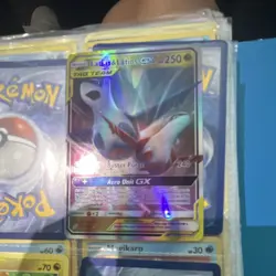Pokemon Latias & Latios GX TAG TEAM Ultra Rare Holo SM 170/181 250 HP Card - Image 1