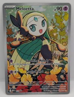 Meloetta 026 Me: Mega Evolution Promo Holo NM Pokemon - Image 1