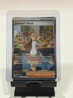Pokemon TCG Jasmine's Gaze Full Art Holo Trainer Surging Sparks #245/191 - Image 1