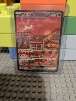 Mew ex SVP 053 Pokemon TCG Scarlet Violet 151 Black Star Promo Full Art - Image 1