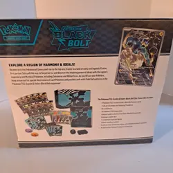 Pokemon Scarlet & Violet Black Bolt Elite Trainer Box Zekrom Thundurus Meloetta - Image 4