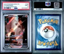 PSA 9 MINT Charmander 168/165 Illustration Rare Pokemon 151 Full Art Graded - Image 2