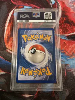 2007 Pokemon D&P Tyranitar- Rev. Foil Mysterious Treasures #17 PSA NM-MT 8 - Image 2