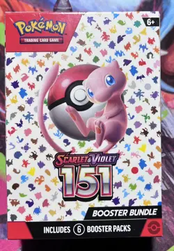 POKEMON TCG SCARLET & VIOLET 151 BOOSTER BUNDLE BOX FACTORY SEALED NEW - 6 PACKS - Image 1