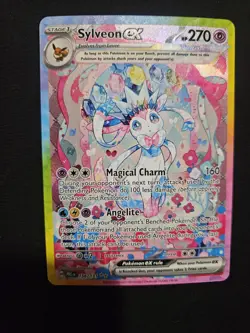 Pokemon Sylveon Ex 156/131 Special Illustration Rare Holo Prismatic Evolutions - Image 1