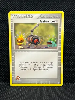 Pokemon Tcg Venture Bomb 93/109 EX Team Rocket Returns Non Holo - Image 1
