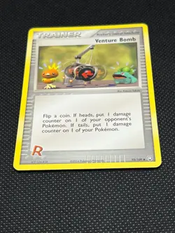 Pokemon Tcg Venture Bomb 93/109 EX Team Rocket Returns Non Holo - Image 2