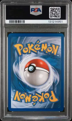 2006 POKEMON EX DRAGON FRONTIERS #44 CHIKORITA-REVERSE FOIL PSA 9 - Image 2