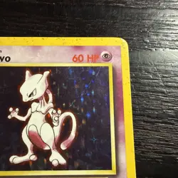 Mewtu Mewtwo Holo 10/102, 1st Edition, 1999 WOTC Pokemon. - Image 4