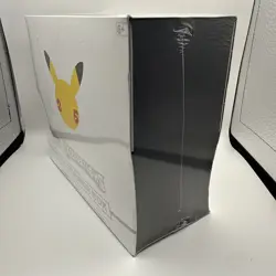 Pokemon Celebrations Elite Trainer Box ETB TCG 25th Anniversary RIP on side 820650809439 - Image 3