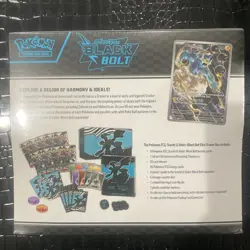 Pokemon TCG: Scarlet & Violet - Black Bolt Elite Trainer Box (Factory Sealed) - Image 2