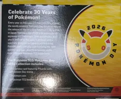 NEW FACTORY SEALED Pokemon Day 2026 Collection Box - Image 2