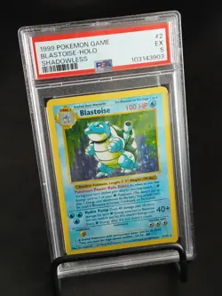 Blastoise - Pokemon Base Set 2/102 - Holo (Shadowless) - Grade 5 - Image 1