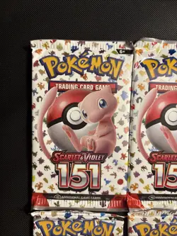 Pokemon TCG Scarlet & Violet 151 Booster Pack Bundle (8 Packs) Factory Sealed - Image 2