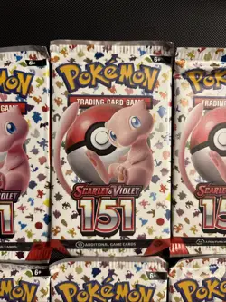 Pokemon TCG Scarlet & Violet 151 Booster Pack Bundle (8 Packs) Factory Sealed - Image 4