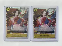 One Piece TCG: Boa Hancock OP14-112 SR The Azure Sea's Seven English- x2 - Image 1