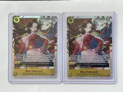One Piece TCG: Boa Hancock OP14-112 SR The Azure Sea's Seven English- x2 - Image 2