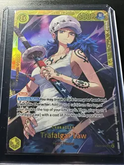 Trafalgar Law EB03-062 SEC Extra Booster One Piece Heroines Edition Foil English - Image 1