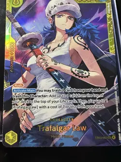 Trafalgar Law EB03-062 SEC Extra Booster One Piece Heroines Edition Foil English - Image 5