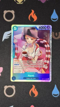 Nami SR OP11-054 M OPTCG One Piece A Fist of Divine Speed Series - Image 1