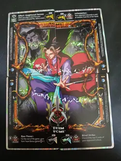 Yu Yu Hakusho TCG - Yomi, Sightless God - Complete King Set 4 Cards Near Mint - Image 1