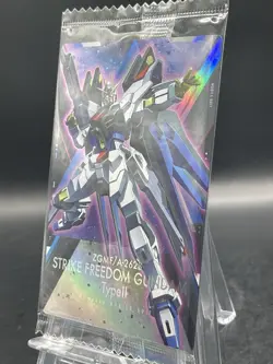 BANDAI Gundam SEED FREEDOM Wafers Card No.1-018ZGMF/A-262B STRIKE FREEDOM GUNDAM - Image 4