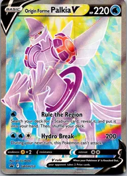 Origin Forme Palkia V SWSH253 SWSH: Sword & Shield Promo Cards Promo NM - Image 1