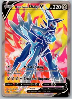 Origin Forme Dialga V SWSH255 SWSH: Sword & Shield Promo Cards NM - Image 1