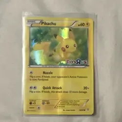 Pokemon Pikachu Holo Promo Toys R Us Card XY 2016 26/83 60 HP Electric Type - Image 1