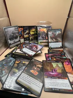 world of warcraft tcg 60 cards all in photo - Image 1