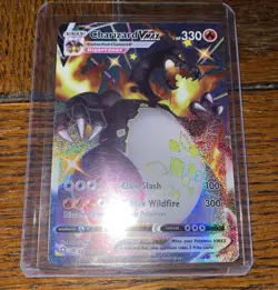 Pokemon TCG Shining Fates Charizard VMAX Holo Card SV107/SV122 NM FAST SHIP!! - Image 1