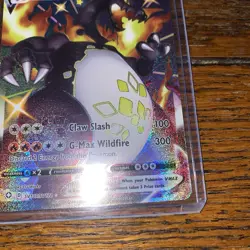 Pokemon TCG Shining Fates Charizard VMAX Holo Card SV107/SV122 NM FAST SHIP!! - Image 5