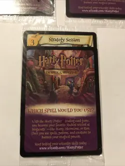 Set of 3 New Sealed Harry Potter First Movie TCG Promo Cards Snape’s Question + - Image 4
