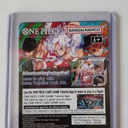 Bandai Namco One Piece CCG US Voyage Monkey D. Luffy P-055 Promo Character Card - Image 2