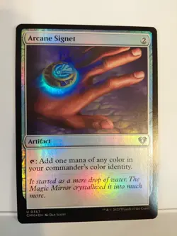 Arcane Signet Commander Masters Foil - Image 1