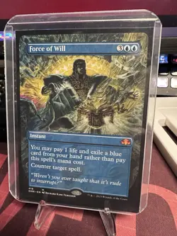 MTG - Force of Will (Borderless) DMR Regular M#418 - Image 1