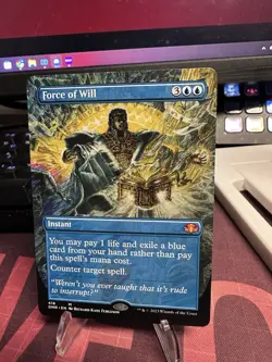 MTG - Force of Will (Borderless) DMR Regular M#418 - Image 2