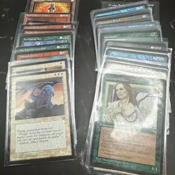 Magic the Gathering Homelands Complete Set LP 140/140 MTG - Image 2