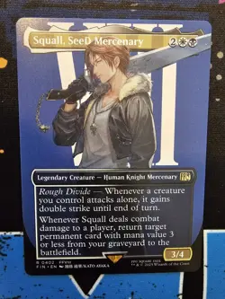 Squall, SeeD Mercenary (Borderless) Final Fantasy Regular - Image 1