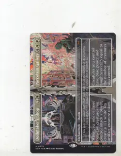 Dollmaker's Shop Procelain Gallery Borderless 335 Duskmourn MTG x1 1x Single LP - Image 1