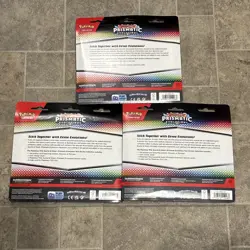 Pokemon TCG Prismatic Evolutions 3-Booster Tech Sticker Collection Lot of 3 - Image 2