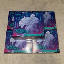 Pokemon TCG Journey Together ETB x5 New & Sealed - In Hand - Fast Dispatch🚚💨 - Image 1